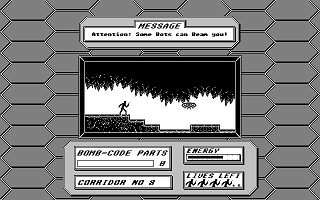 Dangerous Mission atari screenshot